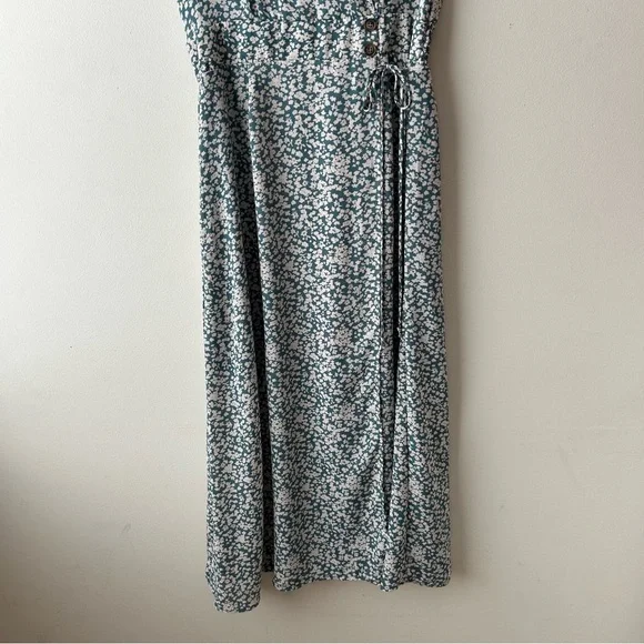 5 FOR $25 | Sienna Sky Modest Maxi Midi Short Sleeve Wrap Dress Ditsy Floral - Picture 3 of 8